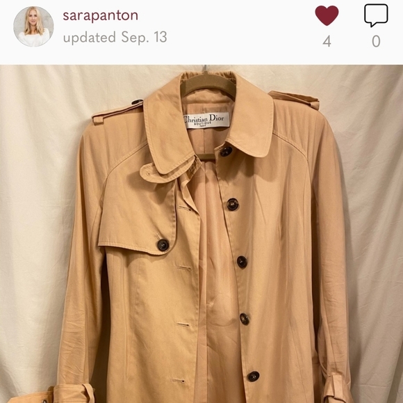 Dior Trench Coat - Picture 2 of 9